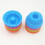 12Pcs Flexible Non-Stick Cake Baking Moulds Assorted Color Set 2