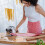 Beige Wooden Cookie Press Stamps Durable Baking Tools 8