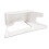 Supporto da parete per router satellitare in ABS V2 bianco 1
