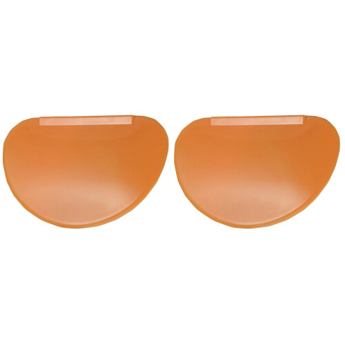 2Pièces Outils Racloir Orange Pour Décoration De Gâteau 1