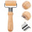 4Stk Reusable Holz Teig Roller Pin Ergonomisch Khaki 11