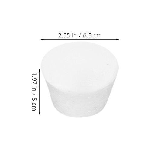 12pcs reusable foam cupcake models for diy decorating baking party 2