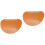 2Pièces Outils Racloir Orange Pour Décoration De Gâteau 3