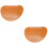 2Pièces Outils Racloir Orange Pour Décoration De Gâteau 5