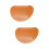 2Pièces Outils Racloir Orange Pour Décoration De Gâteau 6