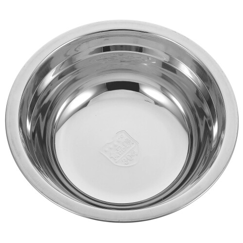 3Pcs Stainless Steel Mixing Bowls Silver Nesting Kitchen Prep Basins
