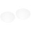 2Pcs White Acrylic Round Cake Boards Durable Cake Display Bases 6