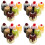 24Pcs Decorative Fake Cakes PVC Material Assorted Color Dessert Models 7