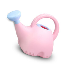 Children's Pink Elephant Watering Can 1.5L Cute Plastic Gardening Toy