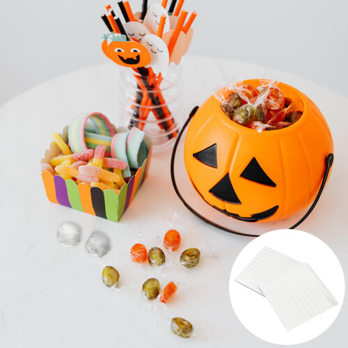 100 Unidades Envoltorios Para Dulces De Papel De Hornear 2