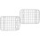 2Pièces Racks De Cuisson Acier Inox 304 Argenté Support Poids Lourd 2