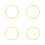 4Pcs Orange Plastic Belt for Cotton Candy Machine Commercial Use 5