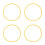 4Pcs Orange Plastic Belt for Cotton Candy Machine Commercial Use 7