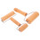 2Pcs Light Brown Wooden Dough Rollers Pin for Pizza Pastry Baking Tool 6