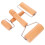 2Pcs Light Brown Wooden Dough Rollers Pin for Pizza Pastry Baking Tool 9