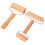 2Pcs Light Brown Wooden Dough Rollers Pin for Pizza Pastry Baking Tool 10