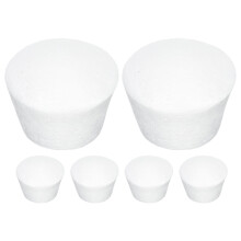 18Pcs Lightweight Foams Cupcake Models for Wedding and Party Decor