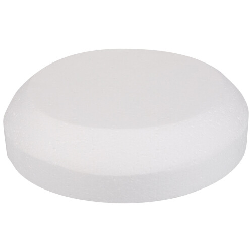 1Pc White Foam Cake Mold Birthday Party Prop DIY Decorating Practice