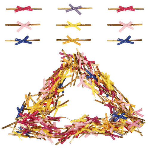 300Pcs Durable Plastic Bread and Candy Ties for Party and Festival Use 1