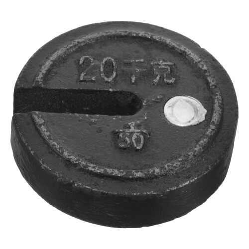 Traditional Black Iron Scale Weight Convenient and Durable