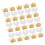 100pcs Mini Chocolate Truffle Wrappers Paper Liners Cups 1