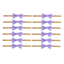 20Pcs Purple Tie Ribbon for Baking Packing Candy Bags Strong Polyester