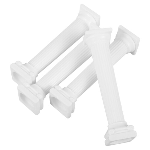 20Pcs PP Cake Tier Pillars Roman Column Statues for Cake Support 1