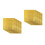 200Pcs Golden Foil Candy Wraps with Decorative Texture for Chocolate 5