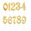 10pcs 0-9 numeric birthday candles for cake decoration 1