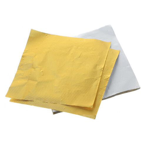 200pcs Foil Sheets for Food Candy Cookie Truffle Wrapping