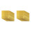 200Pcs Golden Foil Candy Wraps with Decorative Texture for Chocolate 6