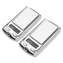 2Pcs Mini Electronic Pocket Scale Key Shape LCD For Food Jewelry