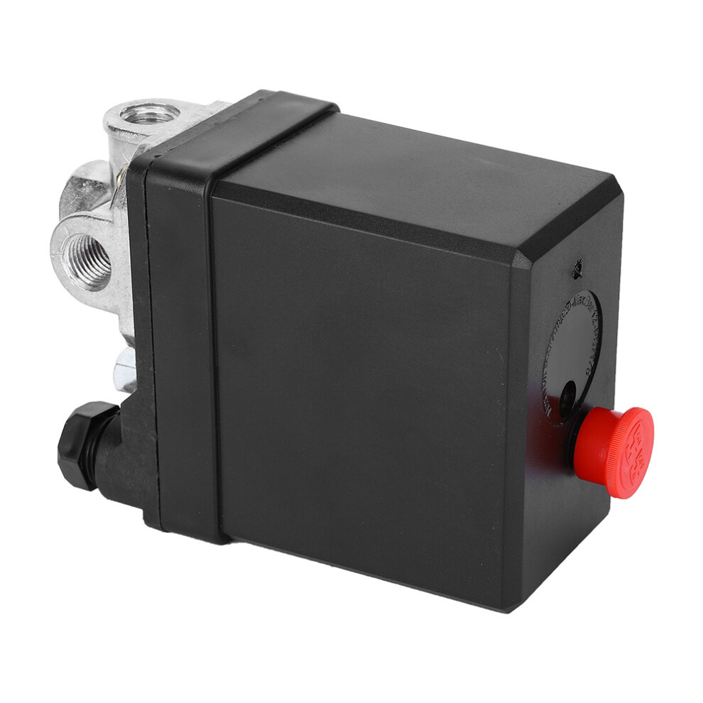 Air Pressure Switch Black Vertical 3-Phase 380V 8Kg G1/4In Thread 8161388149247