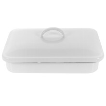 enamel bake pan multi-functional roasting baking tray dishwasher safe