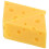 2 unidades de queso simulado triangular para exhibición en pastelería 6