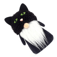 Bambola di peluche senza volto di colore vivace, 13x7,6x6,2 cm, morbido tessuto di seta