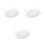 3Pcs White Ceramic Deep Pie Plates with Handles for Versatile Cooking 4