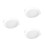 3Pcs White Ceramic Deep Pie Plates with Handles for Versatile Cooking 8