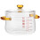 3Pièces Casserole En Verre Transparent Stable Pour Cuisson Maison 2