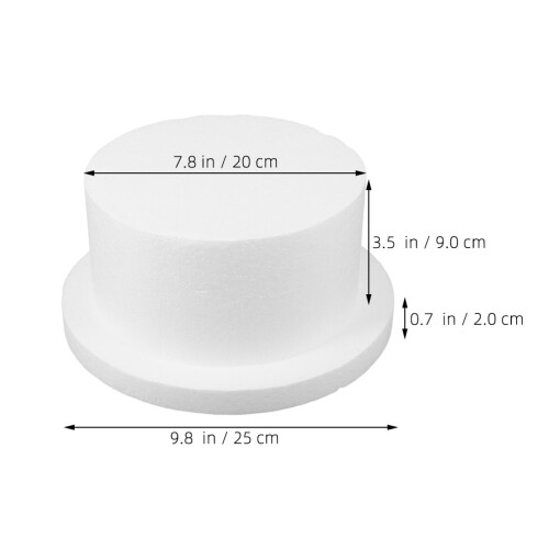 Cake Dummy Bakery Cake Model For Decor Practice Versatile For Weddings Birthdays 1