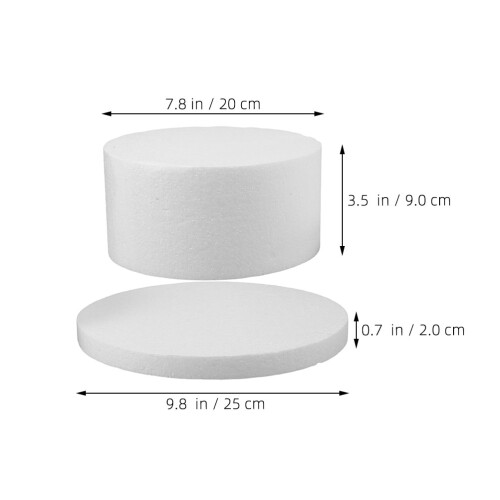 Cake Dummy Bakery Cake Model For Decor Practice Versatile For Weddings Birthdays 2