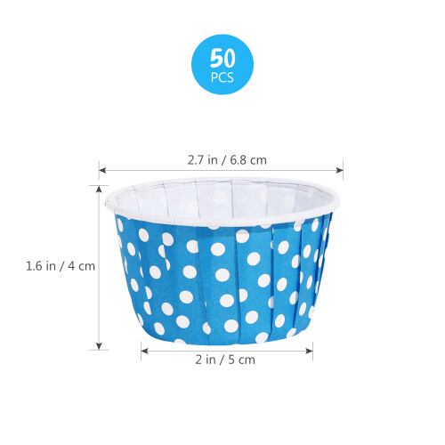 100Pcs Cupcake Holder Paper Multi Color Safe for Bakery and Home 1