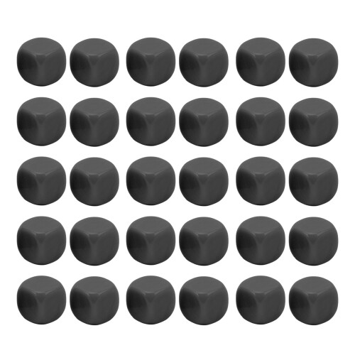 30PCS Blank Round Corner Dice Set 16mm for Board & Math Games 2