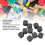 30PCS Blank Round Corner Dice Set 16mm for Board & Math Games 5
