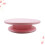 Plastic Rotating Cake Turntable For Home Bakery Decorating Pink 2