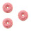 3Pcs Artificial Cake Red PU Simulation Fake Food Model for Display 2