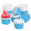 100Pcs Cupcake Holder Paper Multi Color Safe for Bakery and Home 6
