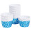 100Pcs Cupcake Holder Paper Multi Color Safe for Bakery and Home 7