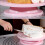 Plastic Rotating Cake Turntable For Home Bakery Decorating Pink 5