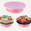 Plastic Rotating Cake Turntable For Home Bakery Decorating Pink 7